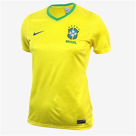 camiseta brasil feminina 2022
